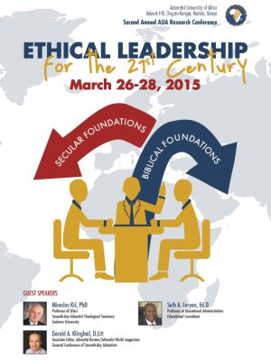 Ethical Leadership for the 21st Century Conference in 2015