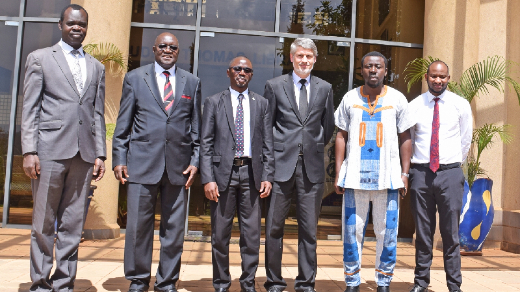 AUASA Leaders with the Student Services Director and Seminary Dean