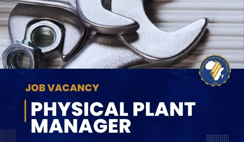 Physical Plant Manager Post